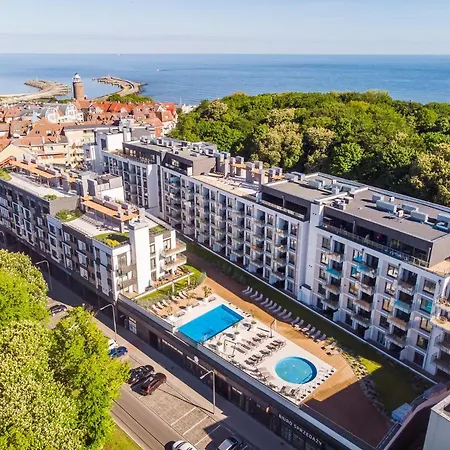 Fenomen - Premium Park & Sea, Nadmorskie Tarasy Free Parking, Swimming Pool, Sauna And Other! Apartmán